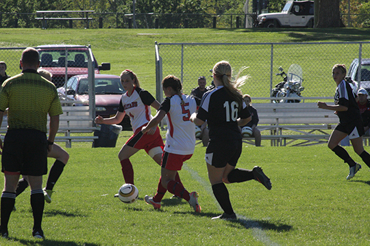 Lady Spartans Encounter Rough go at Home