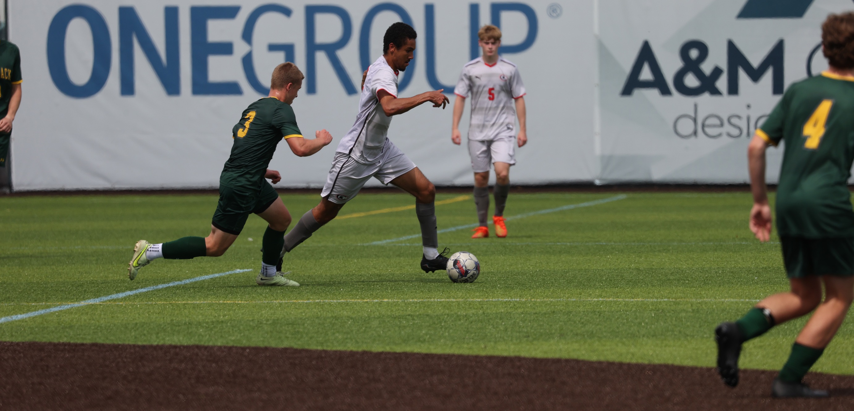 Chris Tielrooij scored a goal in Cayuga's 3-2 win over Jefferson CC on Friday.