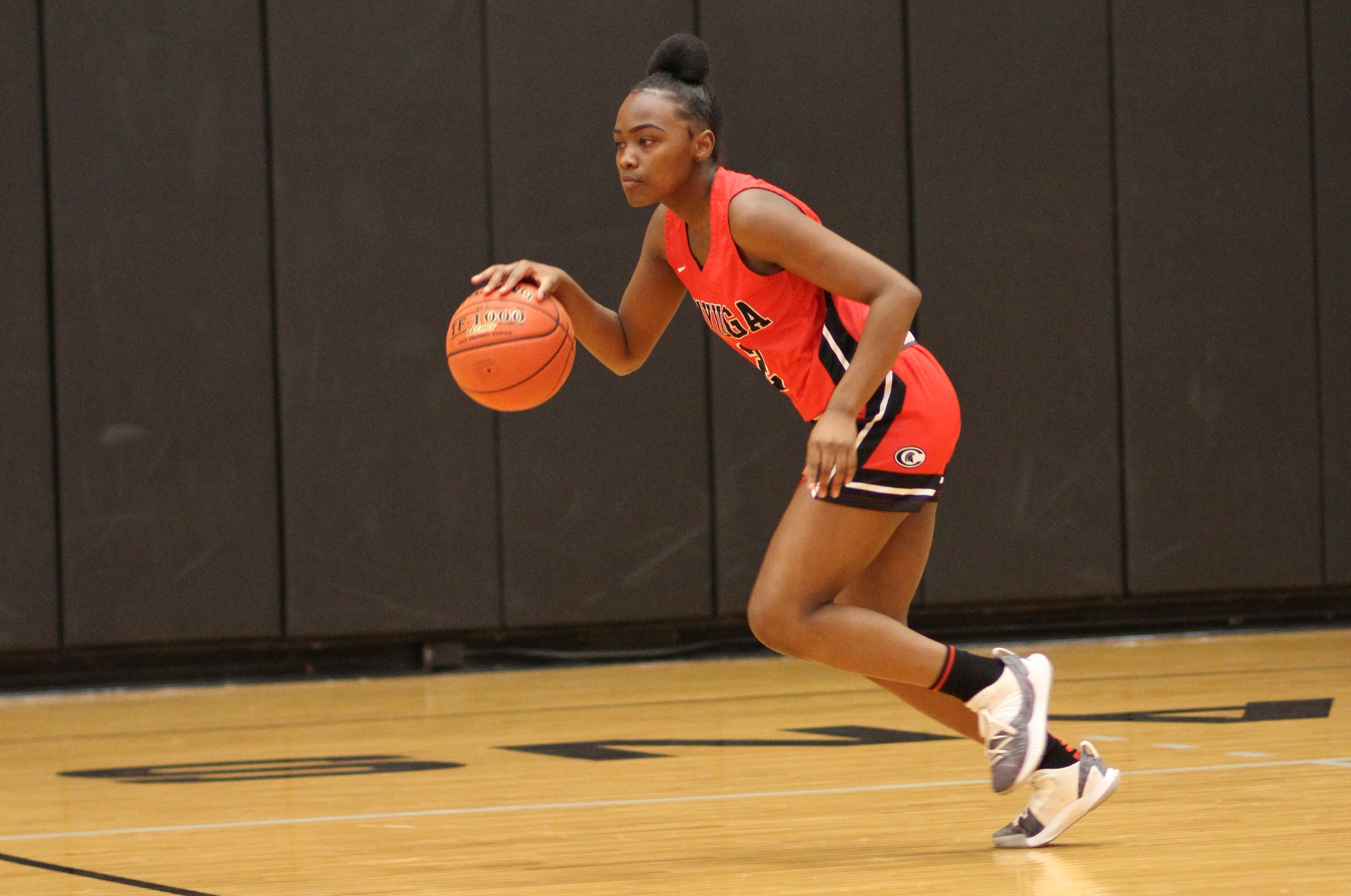 Allaysha Grady had nine points for the Spartans in their loss to Corning.