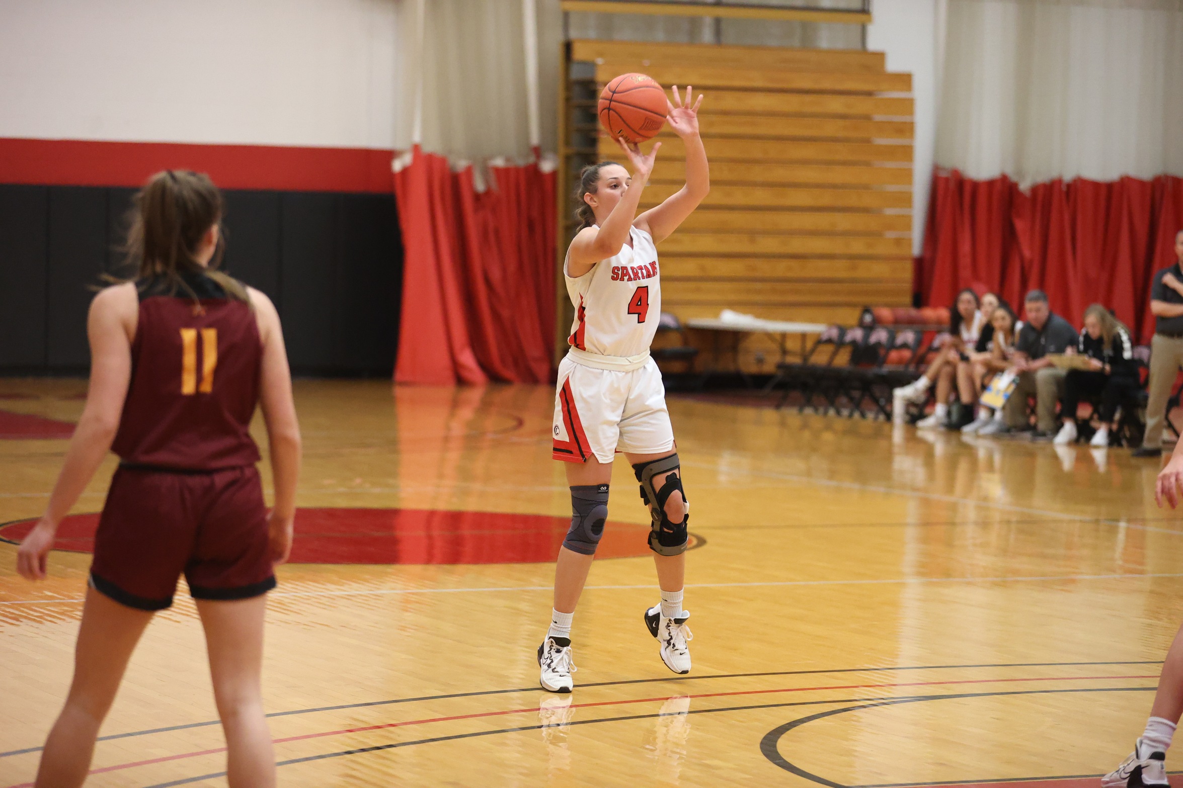 Maddy Weed had 13 points and 5 steals on Sunday.