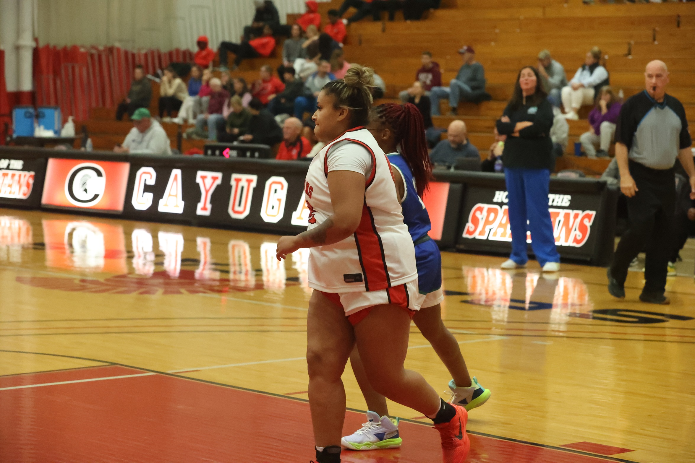 Jada Smith had eight rebounds in Saturday's win against SUNY Broome.