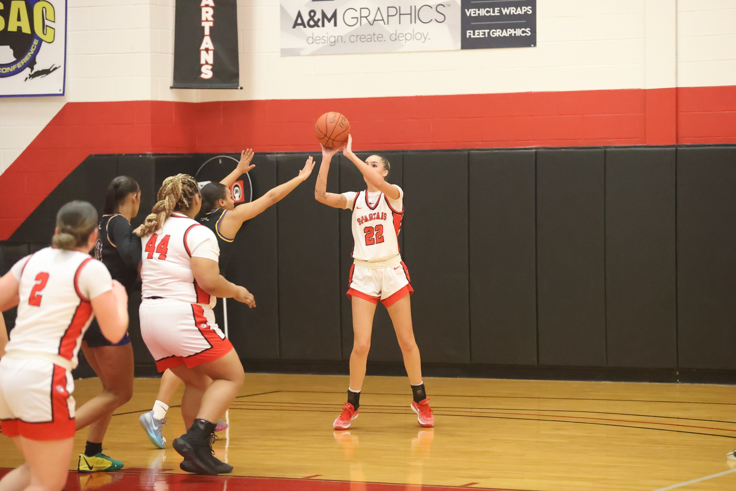 Haley Mosch had 22 points on Tuesday.